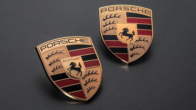 Can You Spot the Differences in Porsche's Updated Crest?