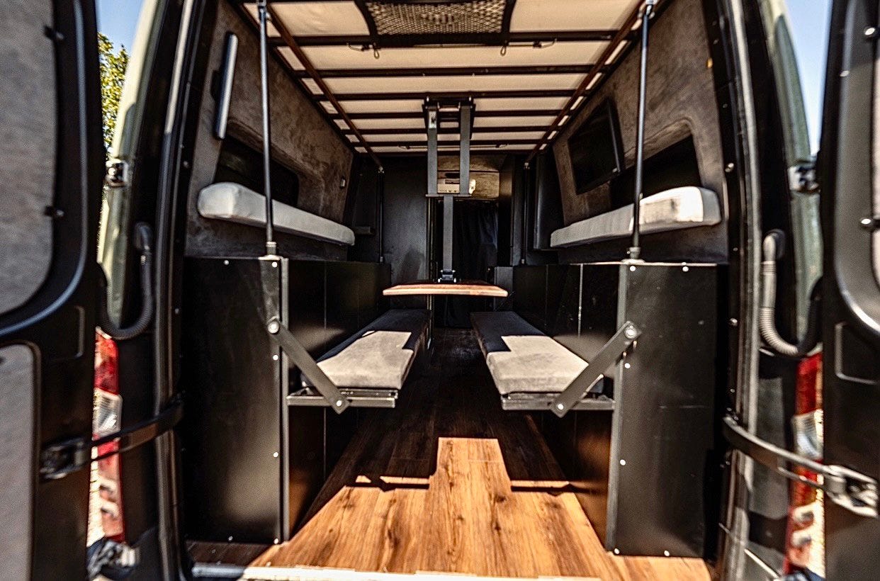 War Horse All Terrain Camper Van Interior