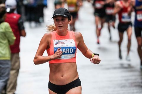 Taylor Ward Running Chicago Marathon