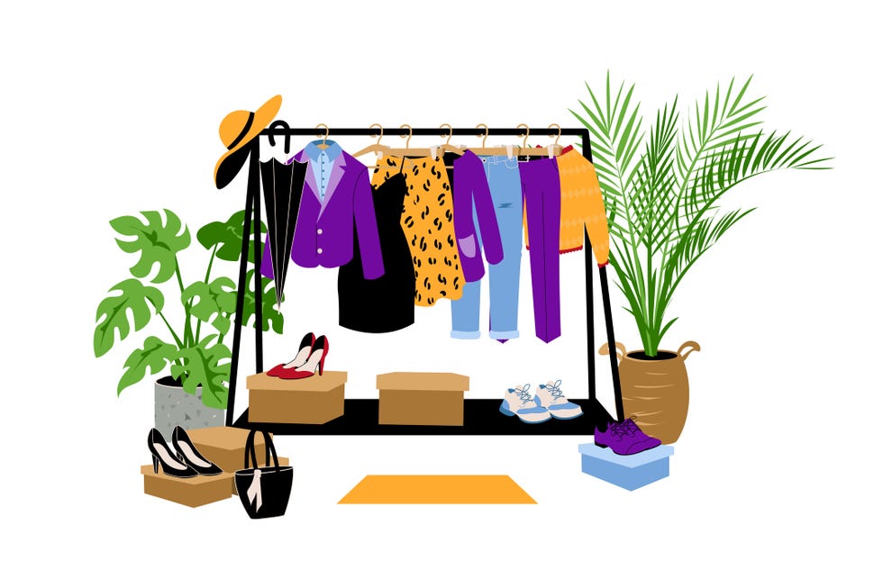 wardrobe clear out