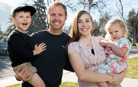 Jared Ward and family