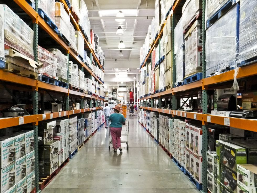 warehouse shopping