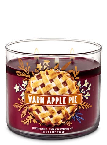 bath & body works fall candles