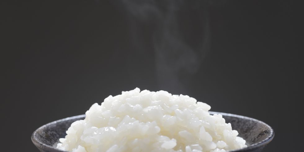 warm japanese rice