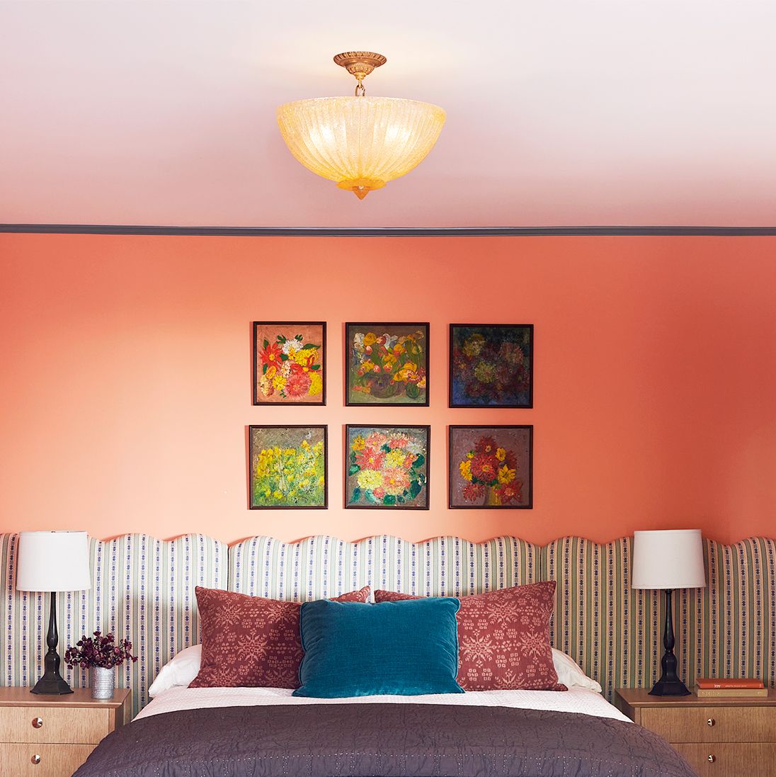 modern bedroom wall paint designs