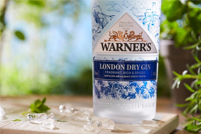 warners dry gin