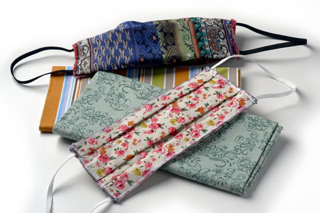washable fabric masks