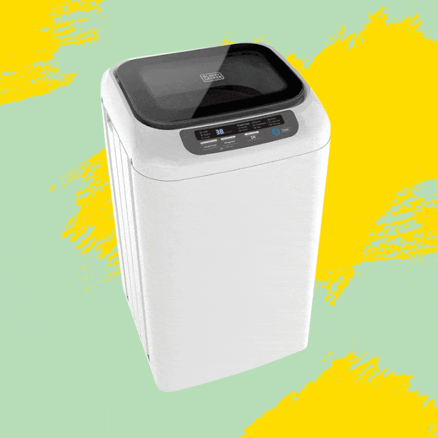 Try this discounted portable washing machine while camping or traveling