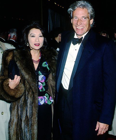 povich and chung at the kennedy center honors