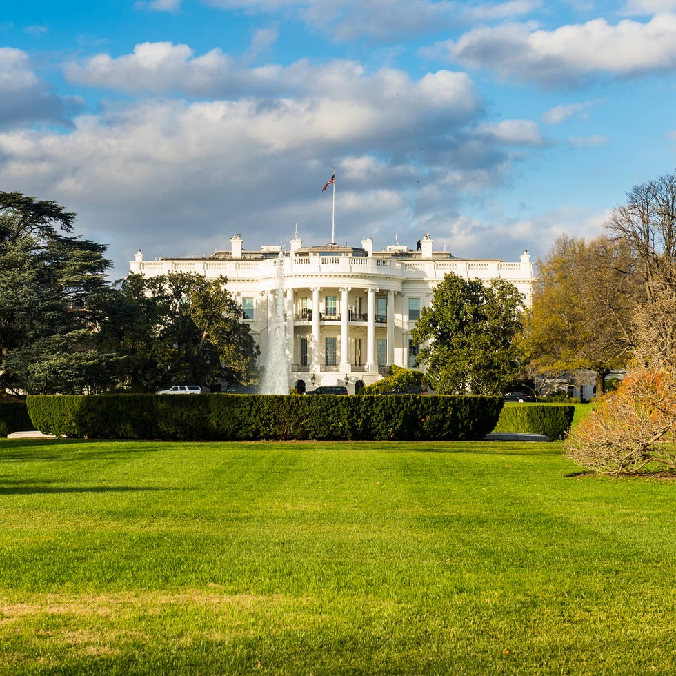 usa, washington dc, view to white house