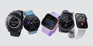 Apple Watch 4, Fitbit Versa, Samsung Galaxy, Garmin Vivoactive 3, Matrix PowerWatch X