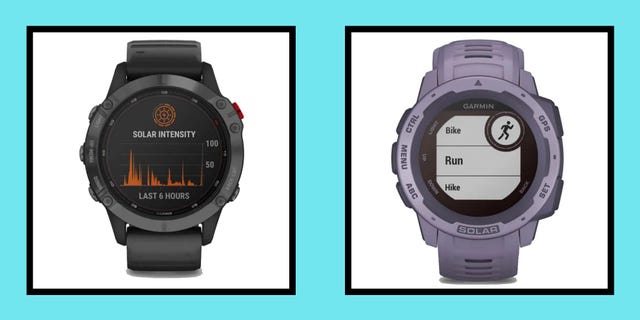 garmin solar powered watches
