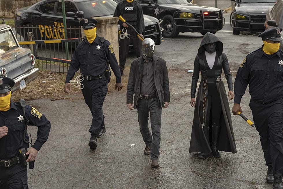 grupo de superheroes de watchmen