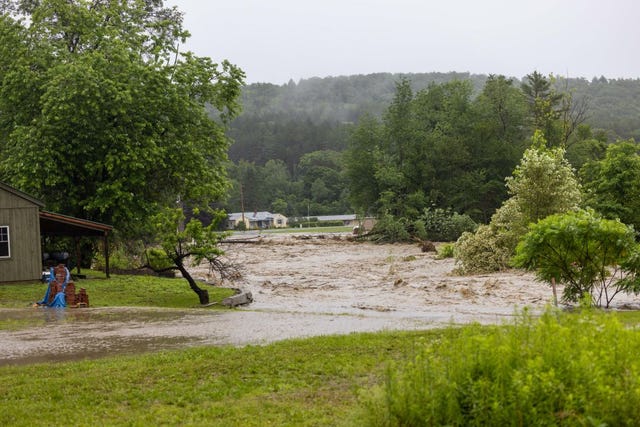 heavy rains cause catastrophic flooding in southern vermont