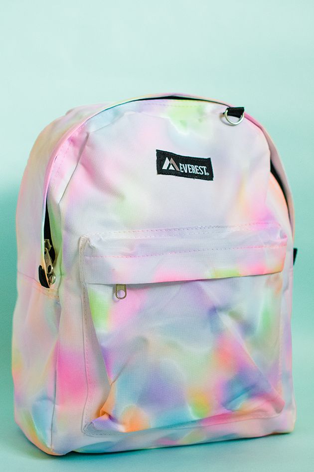 back to school diy watercolor backpack