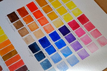 birth colors color swatches paint