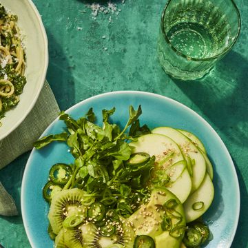 picnic foods watercress salad with honey lime vinaigrette