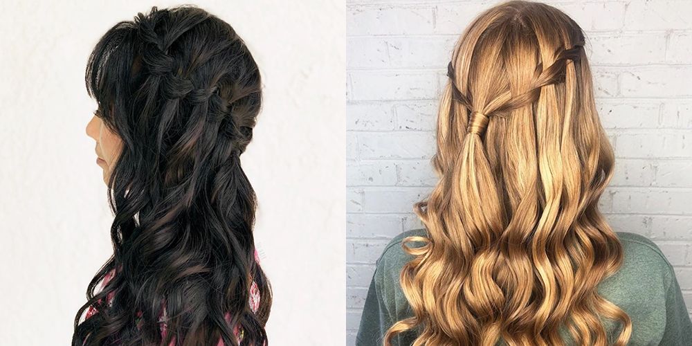 Waterfall Braids - onecreativemommy.com