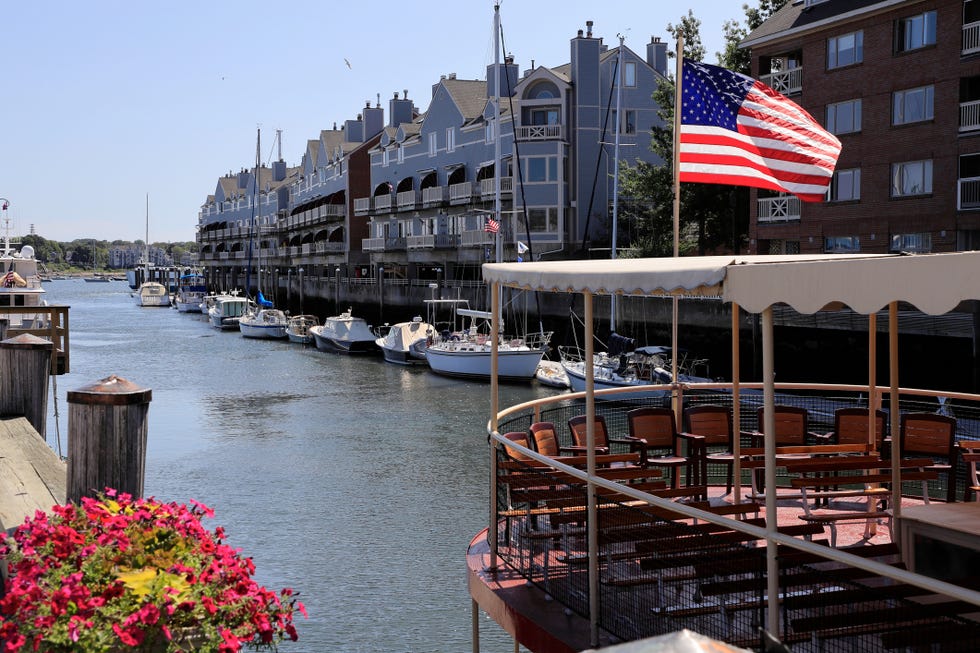 waterfront of old port