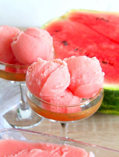 watermelon coconut sorbet recipe