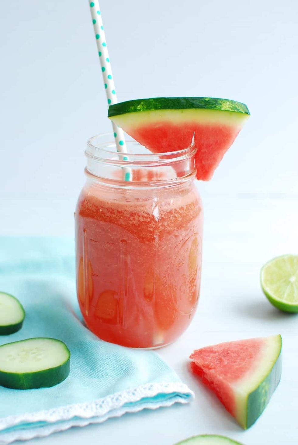 watermelon cucumber smoothie