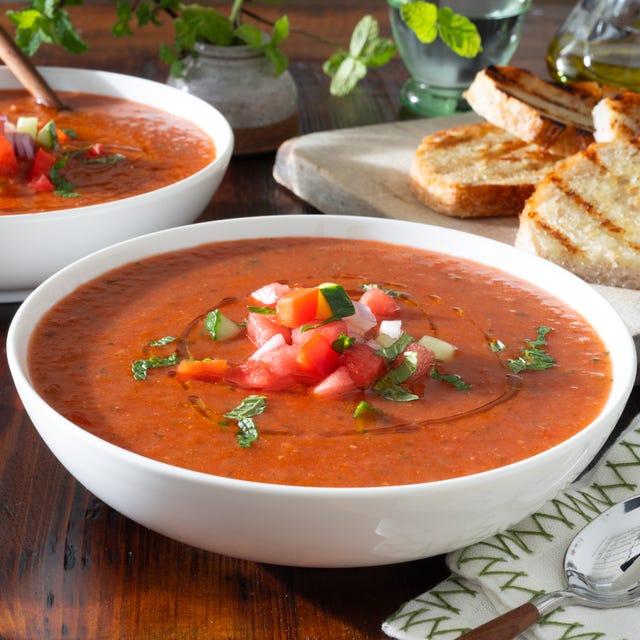 Watermelon Gazpacho Recipe - How to Make Watermelon Gazpacho