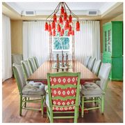 watermelon home decor - pink and green decorating ideas