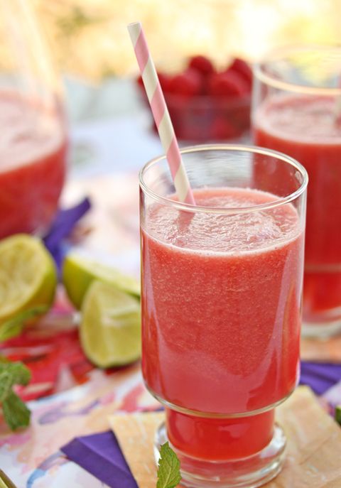 watermelon raspberry juice, juice for weight loss