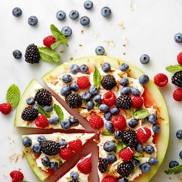4th of july appetizers watermelon pizza