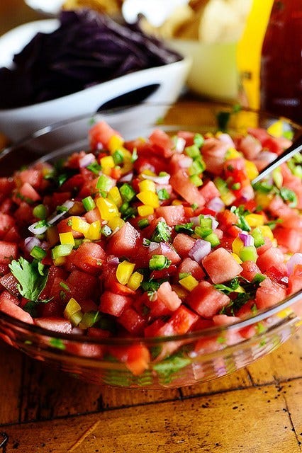 watermelon salsa fourth july appetizers
