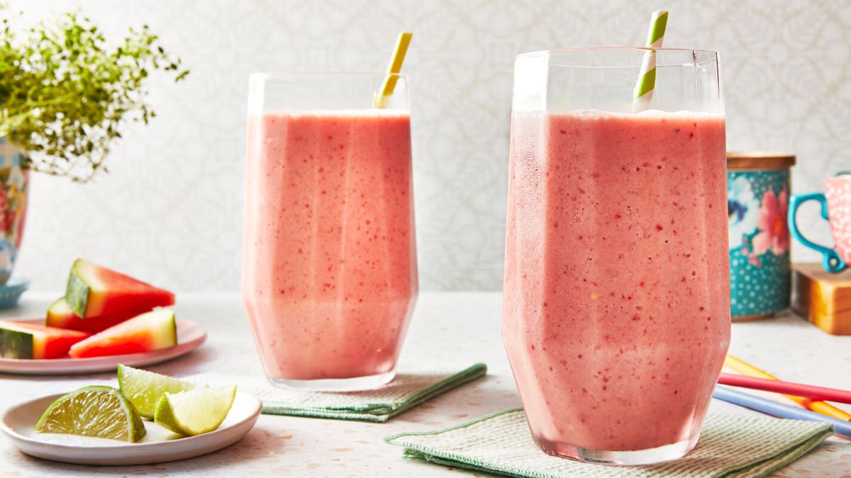 Easy Watermelon Smoothie Recipe - How to Make a Watermelon Smoothie