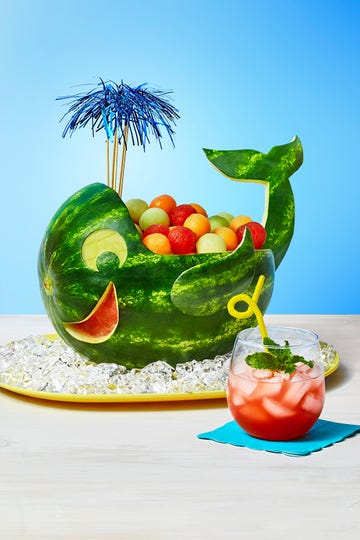 watermelon whale