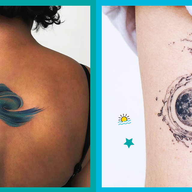 Narrowing Down Blackwork tattoo Line on Back - Best Tattoo Ideas