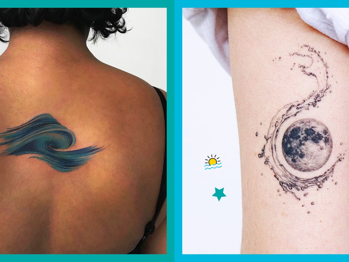 20 Wave Tattoo Ideas and Designs for 2022 - Wave Tattoo Meaning