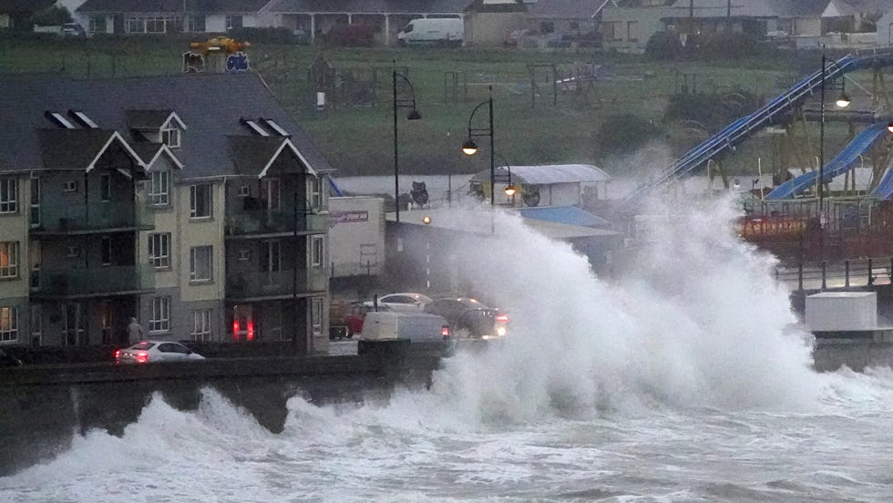 tormenta betty en cork, irlanda