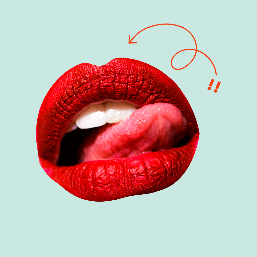 Deep Red Lipstick Blowjobs Gif Animation - 10 Ways to Use Your Tongue During Sex - 14 Areas of the Body to Lick
