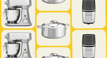 a series of pots and pans