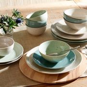 wayfair way day sale, siterra artist's blend 16 piece dinnerware set, service for 4
