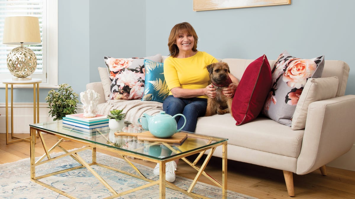 Lorraine Kelly on Downsizing To A Smaller House and Decorating Her Home