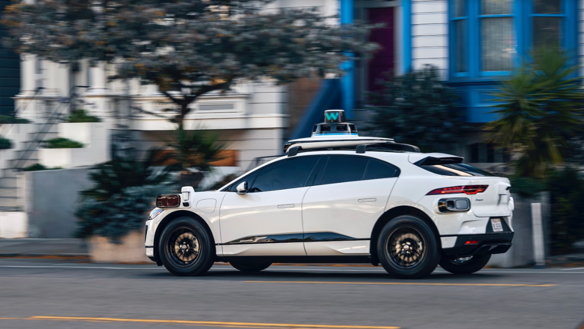 Jaguar I-PACE Waymo test car
