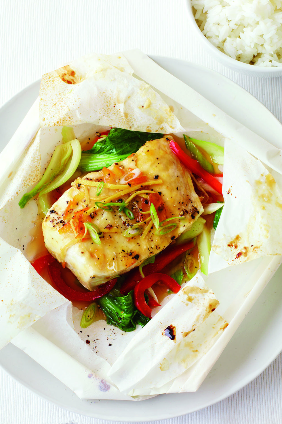 Orange and Ginger Halibut in Parchment — Best Seafood Recipes