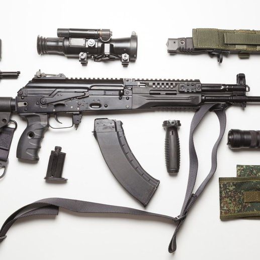 Firearm, Gun, Rifle, Trigger, Gun accessory, Machine gun, Gun barrel, Air gun, Airsoft gun, Ammunition, 