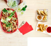 crispy duck noodles, gingery pork chive dumplings, veggie spring rolls lunar new year recipes pick up from march 2020 good housekeeping uk the national magazine company ltd 33935097