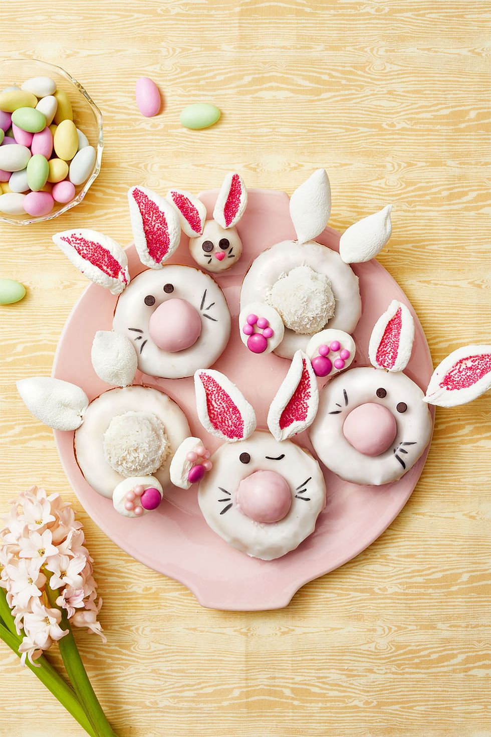 Easter Cookie Rabbit Family Display