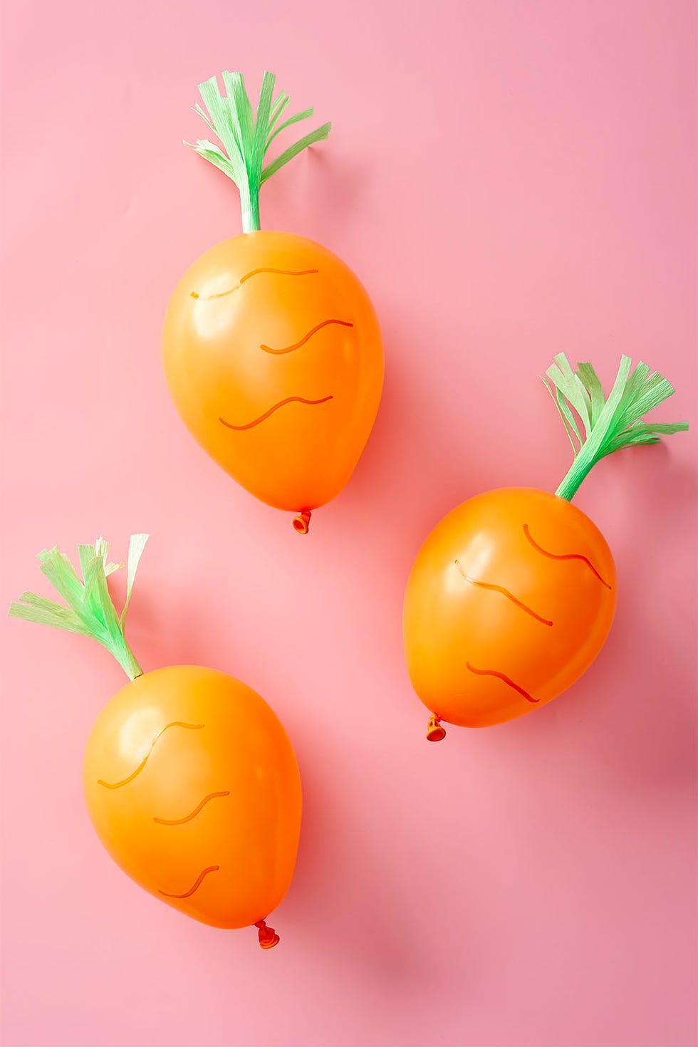 easter crafts for kids carrot balloons