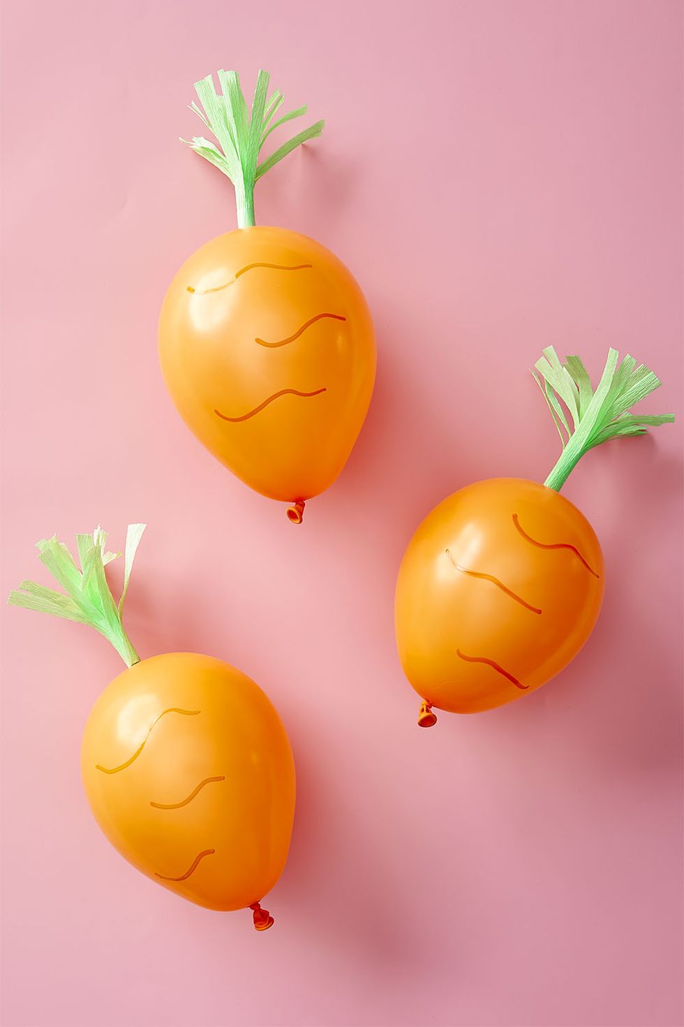 easter crafts for kids carrot balloons