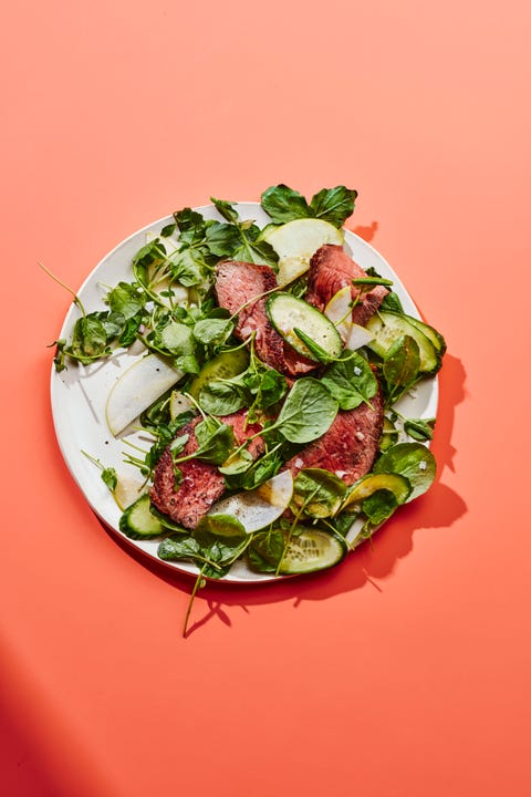 watercress steak salad