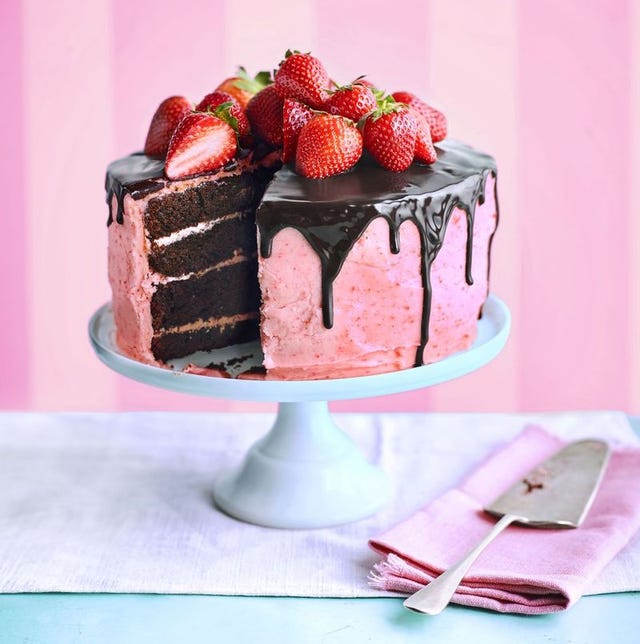 birthday cake recipe ideas chocolate strawberry cake