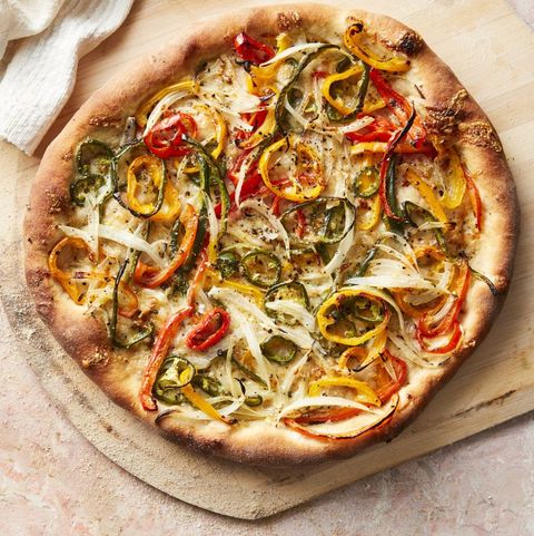 halloween dinner recipes hot pepper and onion pizza