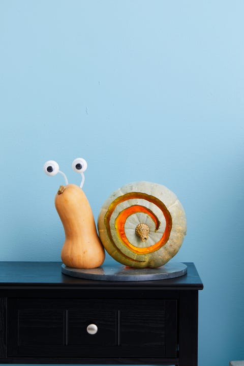 diy halloween decor womans day october 2020 snail statue